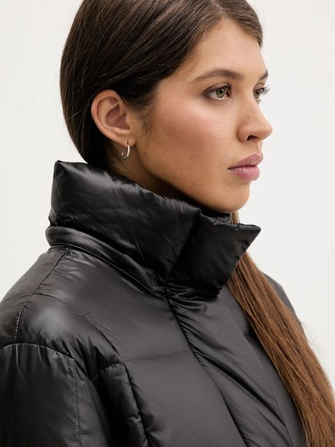 Tommy Jeans kurtka puchowa kolor czarny zimowa DW0DW22040