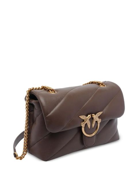 PINKO Love quilted cross body bag - Brown - zdjęcie produktu nr 2