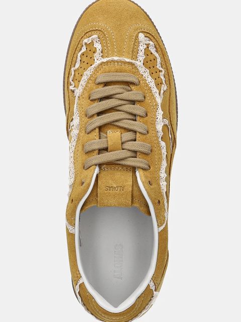 Alohas sneakersy zamszowe Tb.490 damskie kolor żółty S100823-04