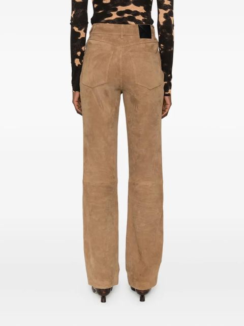Nanushka five-pocket trousers - Brown