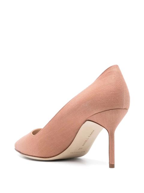 Manolo Blahnik 80mm BB pumps - Brown - zdjęcie produktu nr 2