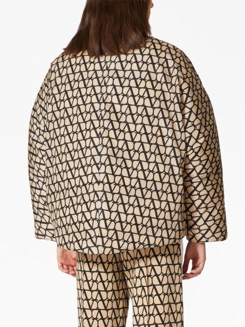 Valentino Garavani Toile Iconographe down jacket - Neutrals