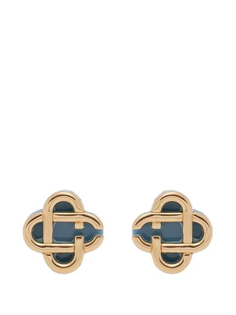 Casablanca Hiking Stacked stud earrings - Gold - zdjęcie produktu nr 2