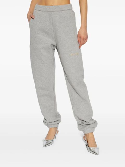 The Attico cotton track pants - Grey