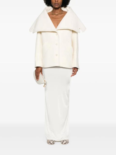 Jacquemus Le Caban Caruso jacket - White - zdjęcie produktu nr 2