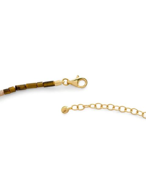 Monica Vinader Delphi necklace - Brown