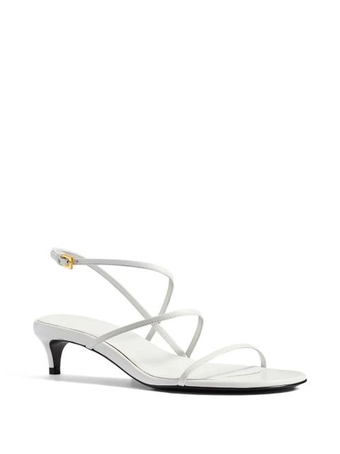 KHAITE open-toe low-heel sandals - White - zdjęcie produktu nr 2