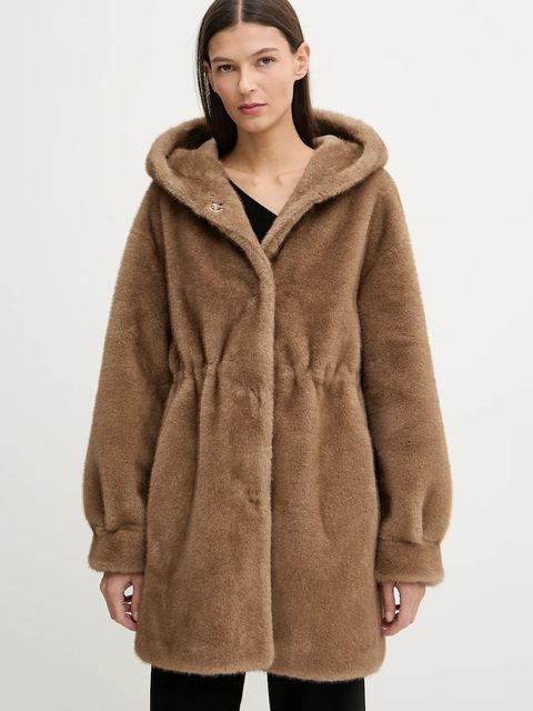 Answear.LAB płaszcz kolor beżowy - zdjęcie produktu nr 1