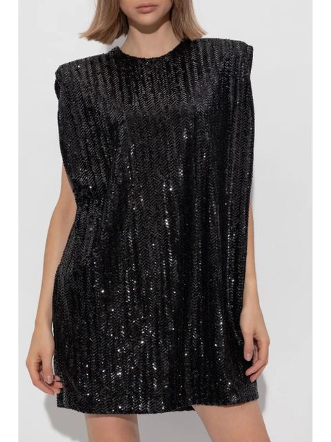 Golden Goose sequinned mini dress - Black