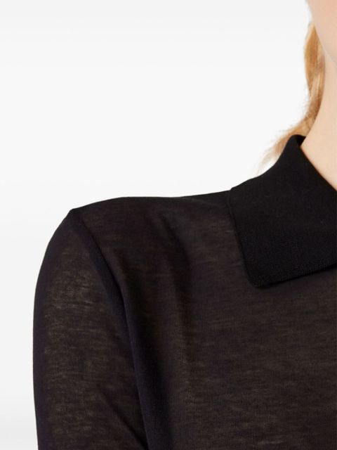 Miu Miu ribbed-knit mini dress - Black