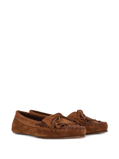 Paris Texas Indiana suede loafers - Brown - zdjęcie produktu nr 2