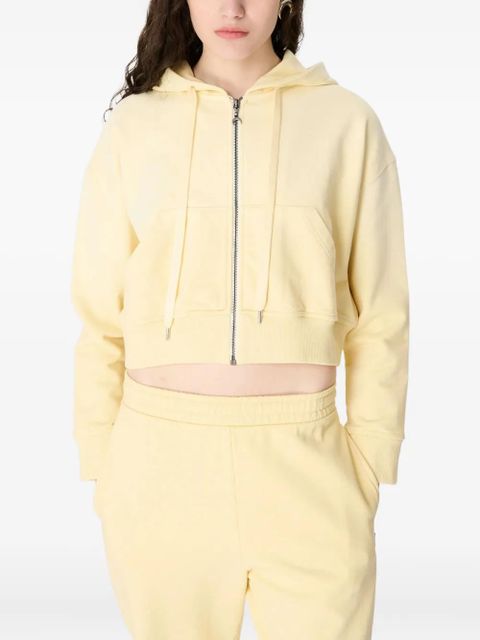Marine Serre moon fleece zip-up hoodie - Yellow - zdjęcie produktu nr 1