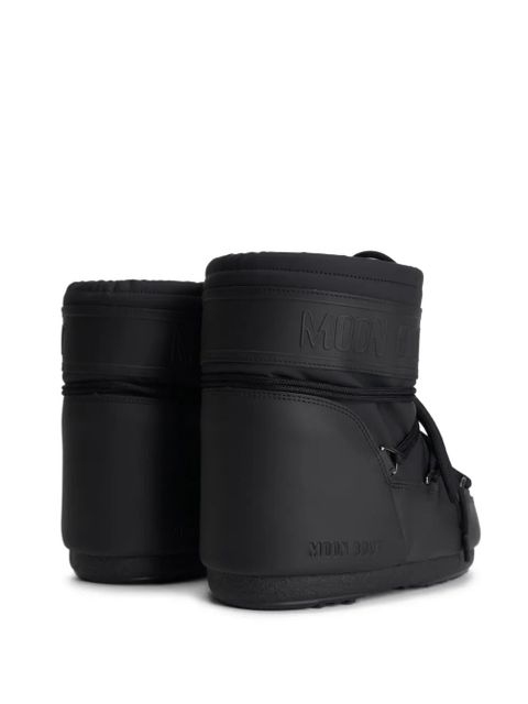 Moon Boot Icon Low lace-up boots - Black
