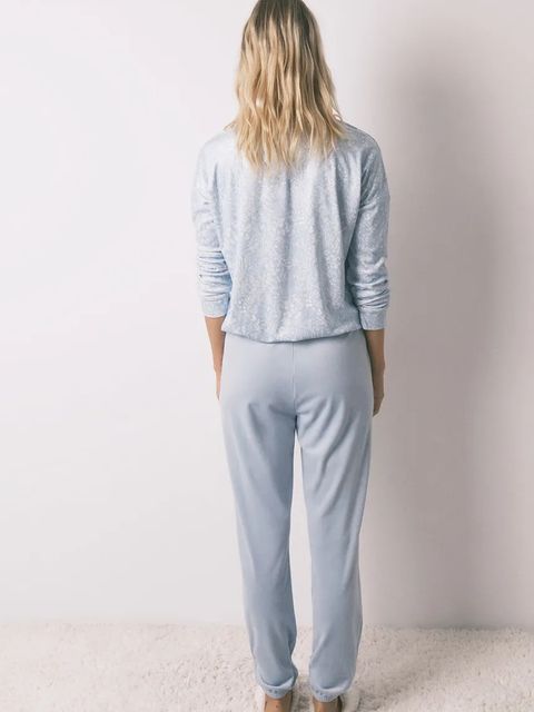 women'secret piżama damska kolor niebieski 3592446 - zdjęcie produktu nr 2