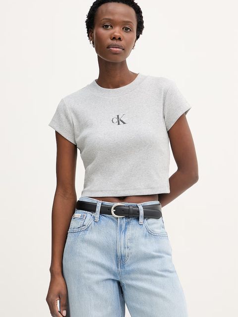 Calvin Klein Jeans t-shirt damski - zdjęcie produktu nr 2