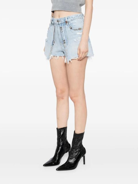 Alexander Wang double-layer skort - Blue