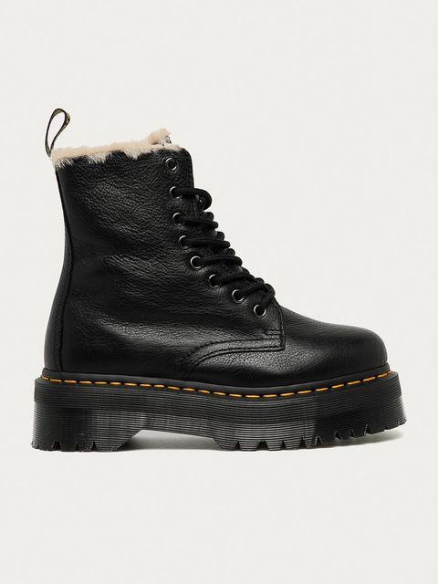 Dr. Martens workery skórzane Jadon Fur Lined - zdjęcie produktu nr 1