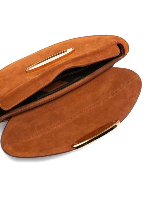 ZIMMERMANN Wavelength top handle chain tote bag - Brown