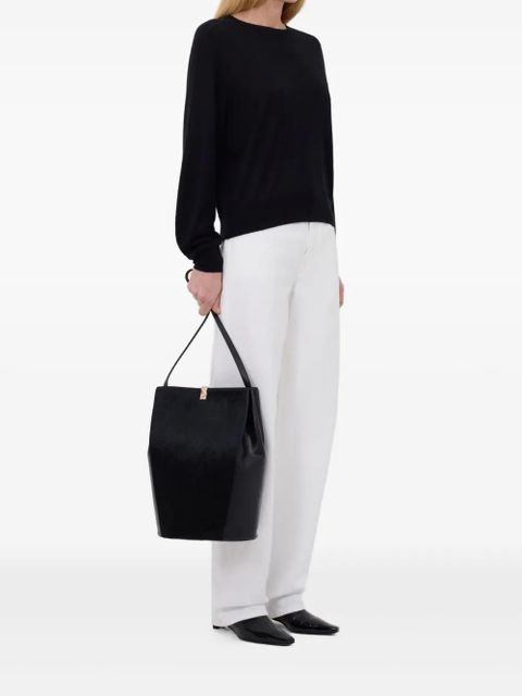 LouLou de Saison Angus drop-shoulder ribbed sweater - Brown