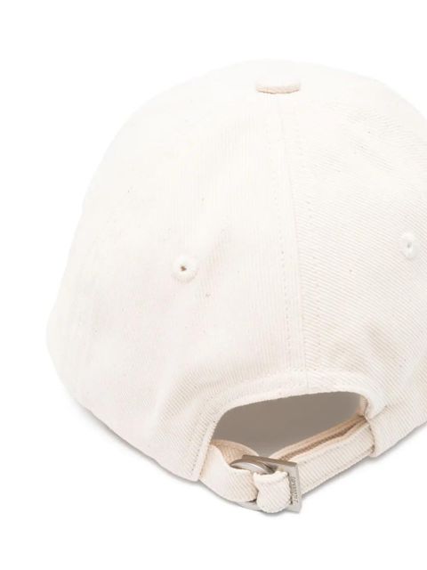 Jacquemus logo-plaque cap - Neutrals - zdjęcie produktu nr 2