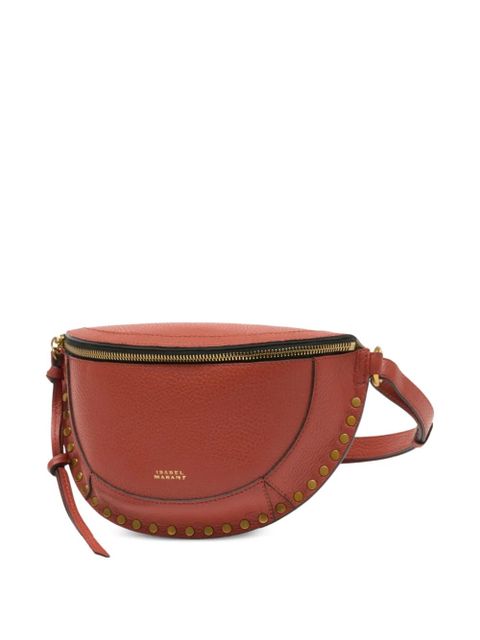 ISABEL MARANT Skano studded-detail shoulder bag - Orange - zdjęcie produktu nr 2