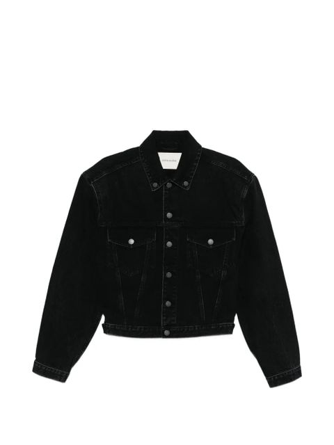 ENTIRE STUDIOS Shrunken denim jacket - Black - zdjęcie produktu nr 1