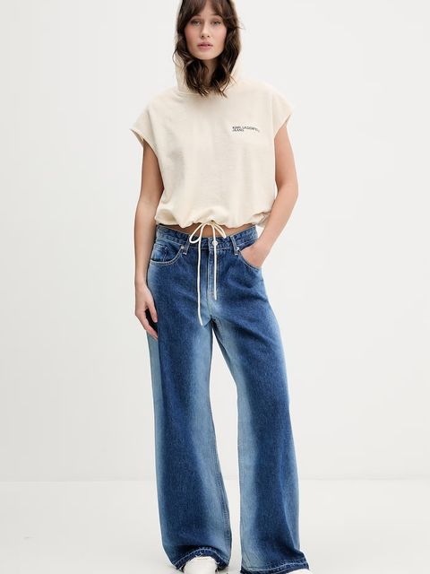 Karl Lagerfeld Jeans bluza oversize damska - zdjęcie produktu nr 1