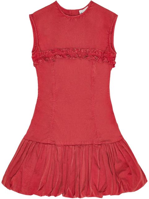GANNI ruffled dress - Red - zdjęcie produktu nr 1
