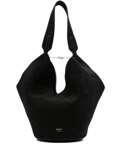 KHAITE medium Lotus tote bag - Black - zdjęcie produktu nr 1
