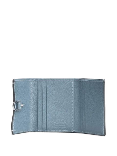 Tod's tri-fold ring wallet - Blue