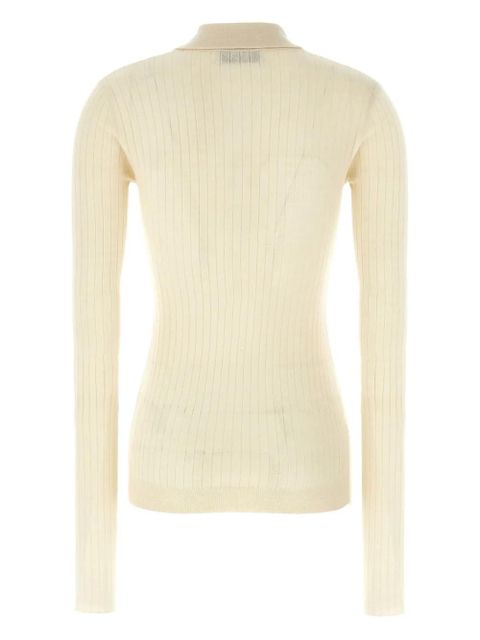 The Attico ribbed sweater - White - zdjęcie produktu nr 2