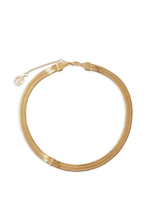 Burberry engraved check necklace - Gold - zdjęcie produktu nr 2