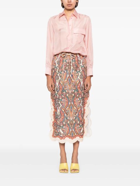 ZIMMERMANN Halliday silk shirt - Pink - zdjęcie produktu nr 2