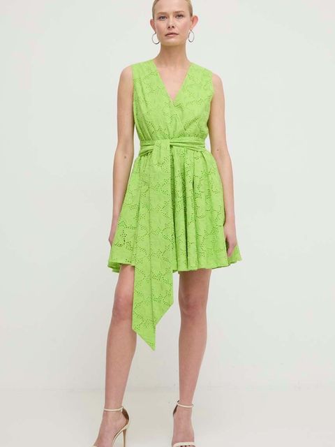 Silvian Heach sukienka bawełniana - zdjęcie produktu nr 2