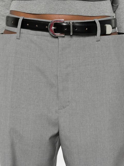 Jil Sander cut-out trousers - Grey