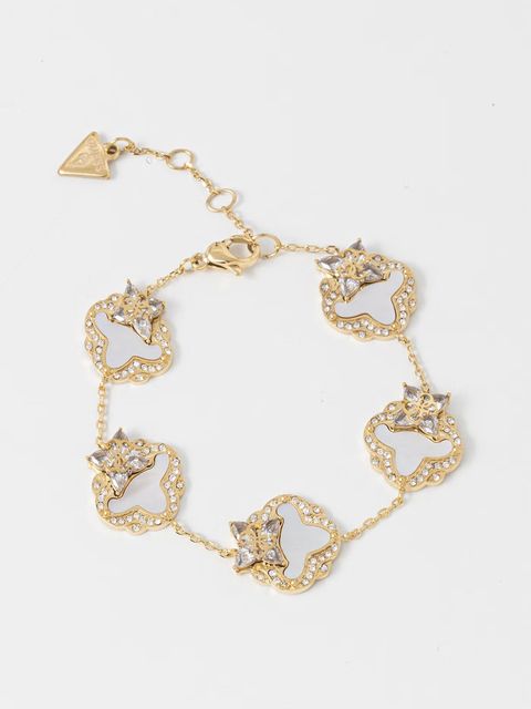 Guess bransoletka damska ze stali nierdzewnej WILD FLOWER - zdjęcie produktu nr 2