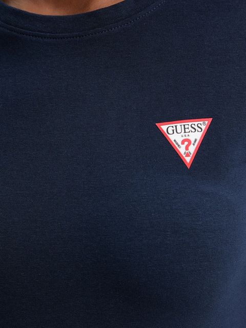 Guess t-shirt damski kolor granatowy W2YI44 J1314