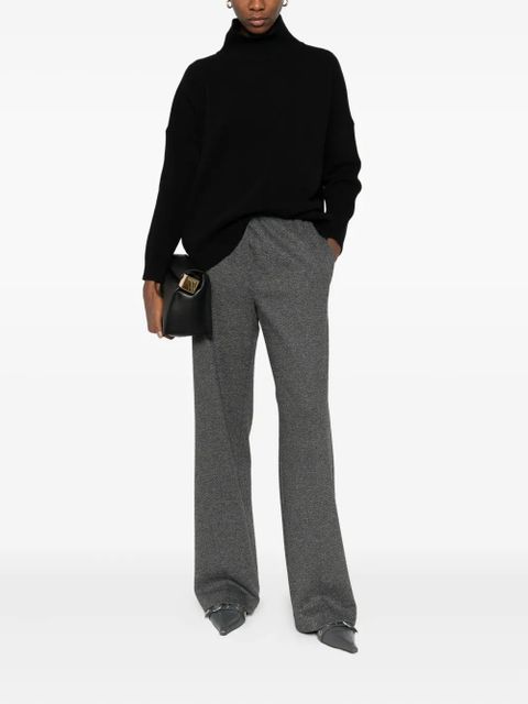 Weekend Max Mara high-neck ribbed sweater - Black