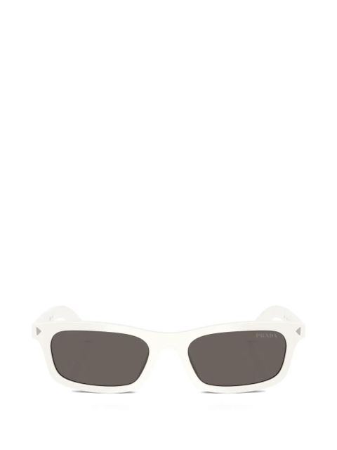 Prada Eyewear rectangle-frame sunglasses - White - zdjęcie produktu nr 1
