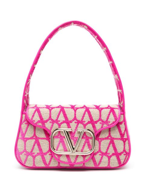 Valentino Garavani Toile Iconographe shoulder bag - Neutrals