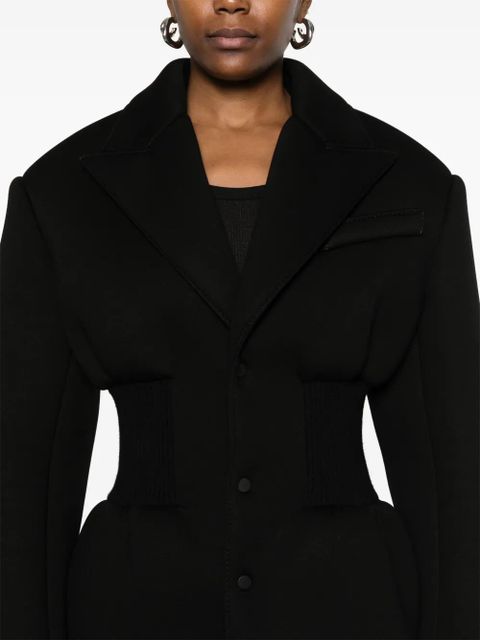 WARDROBE.NYC single-breasted coat - Black