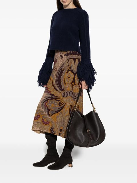 ETRO fringe-detailing top - Blue - zdjęcie produktu nr 2