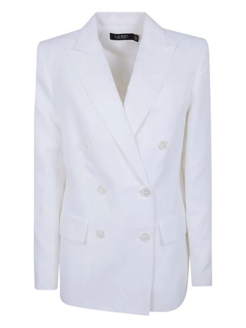 Lauren Ralph Lauren double-breasted blazer - White - zdjęcie produktu nr 1