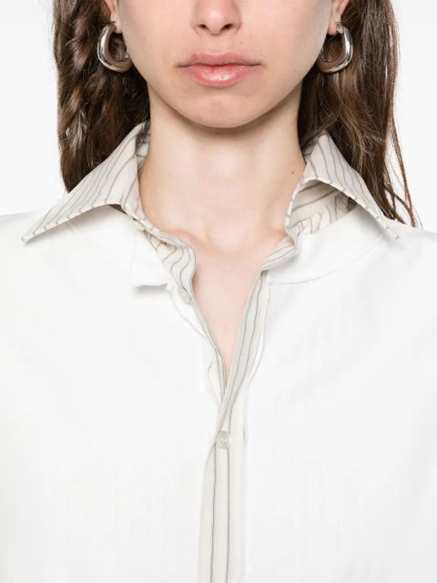 Maison Margiela cotton shirt - Neutrals - zdjęcie produktu nr 2