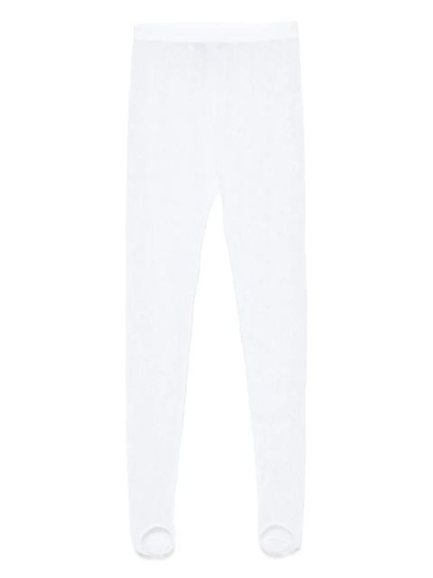 WARDROBE.NYC embroidered-lace trousers - WHT BIANCO - zdjęcie produktu nr 1