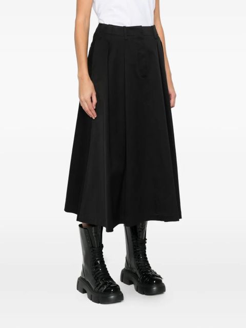 Moncler pleated midi skirt - Black