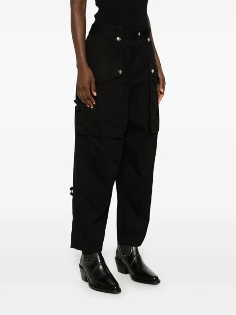 MARANT ÉTOILE Jannick cargo trousers - Black