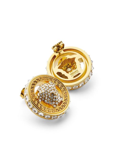 Versace Medusa '95 crystal stud earrings - Gold - zdjęcie produktu nr 2