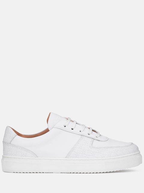 Biało szare sneakersy damskie - zdjęcie produktu nr 1