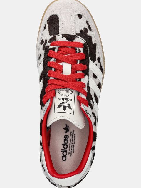 adidas Originals sneakersy skórzane Samba Og damskie kolor beżowy KI6956